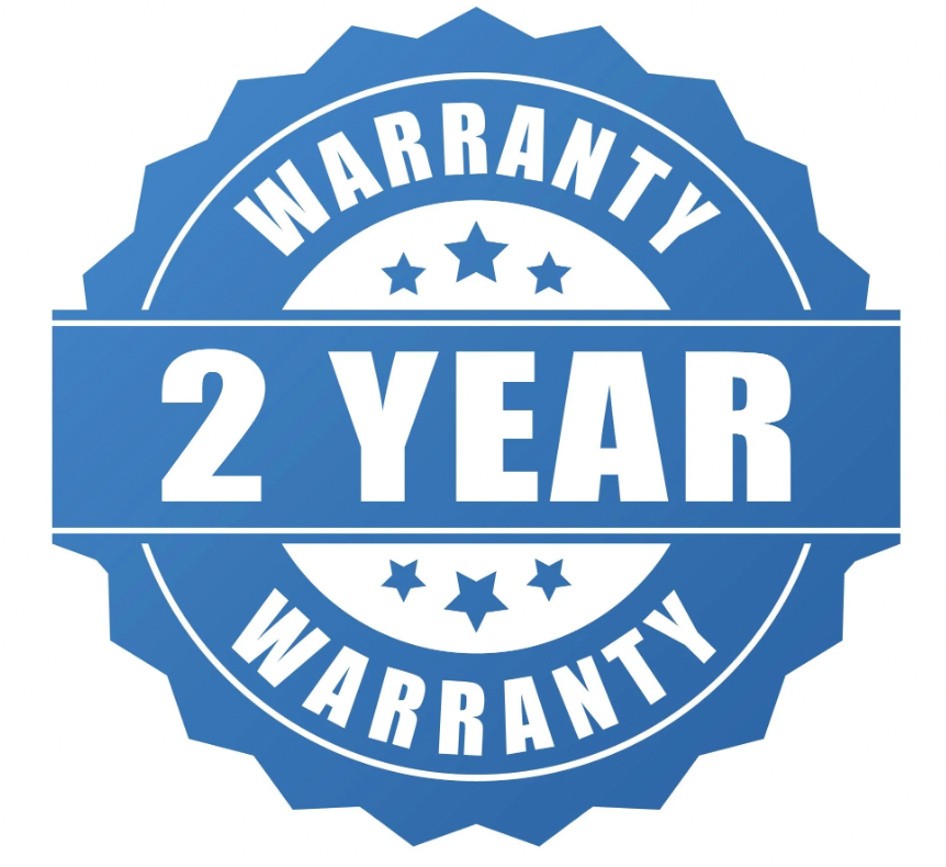 2 Year Warranty