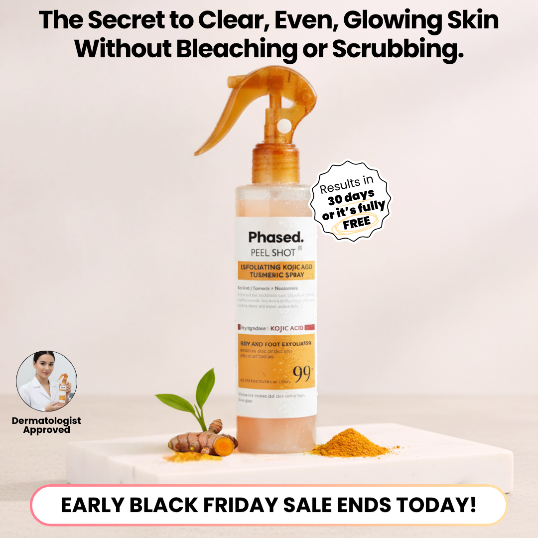 Peel Shot | Kojic + Turmeric Body Spray